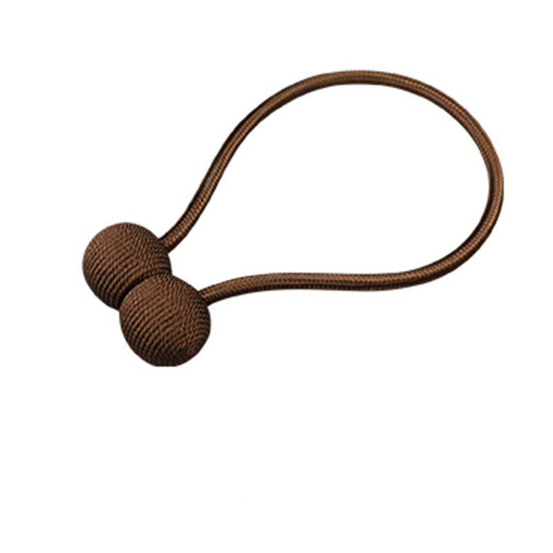 Magnetic Curtain Tieback for No-Drill Window Styling