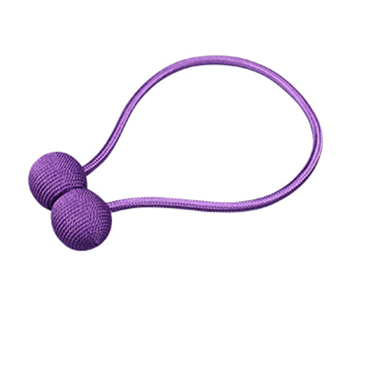 Magnetic Curtain Tieback for No-Drill Window Styling
