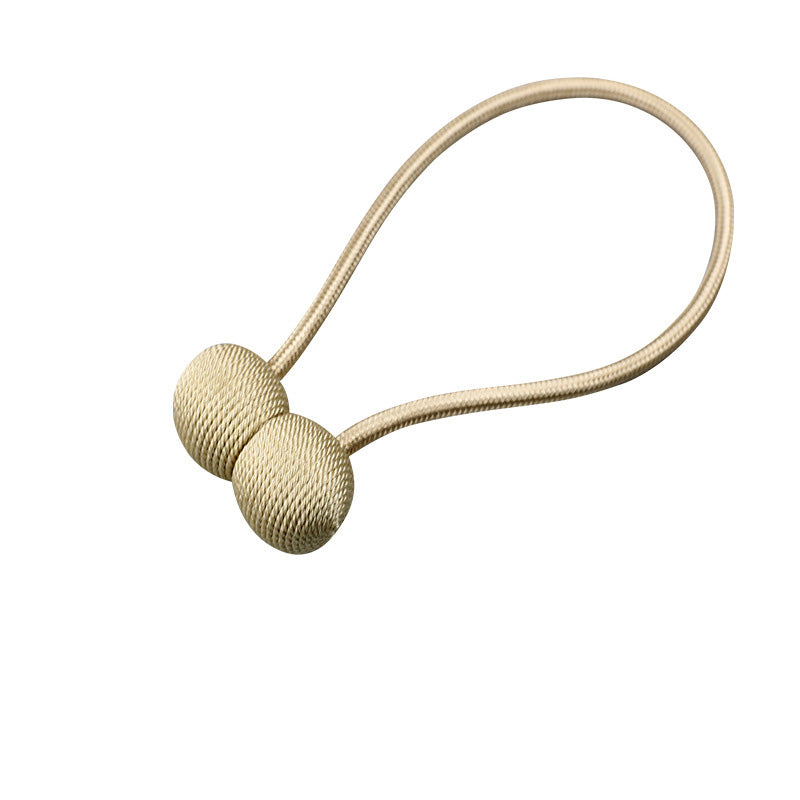 Magnetic Curtain Tieback for No-Drill Window Styling