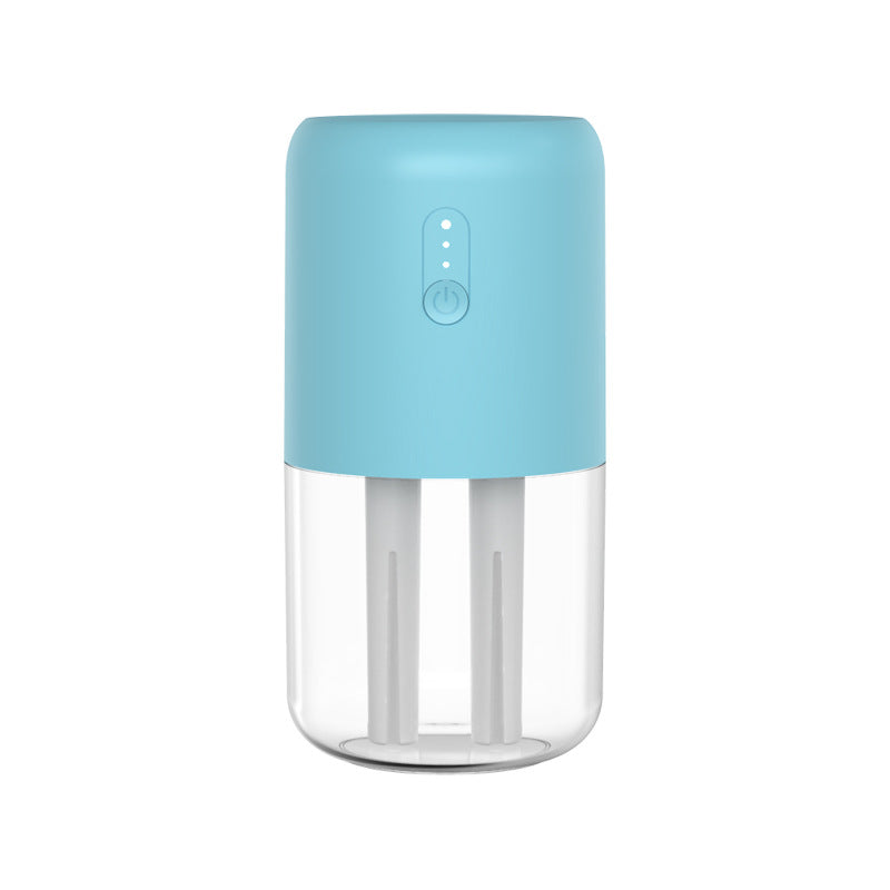 Dual Spray Portable USB Humidifier for Desk and Bedside