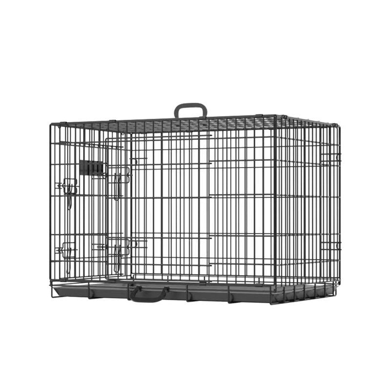Dog Crate with Double Doors & 3.8mm Steel Wire