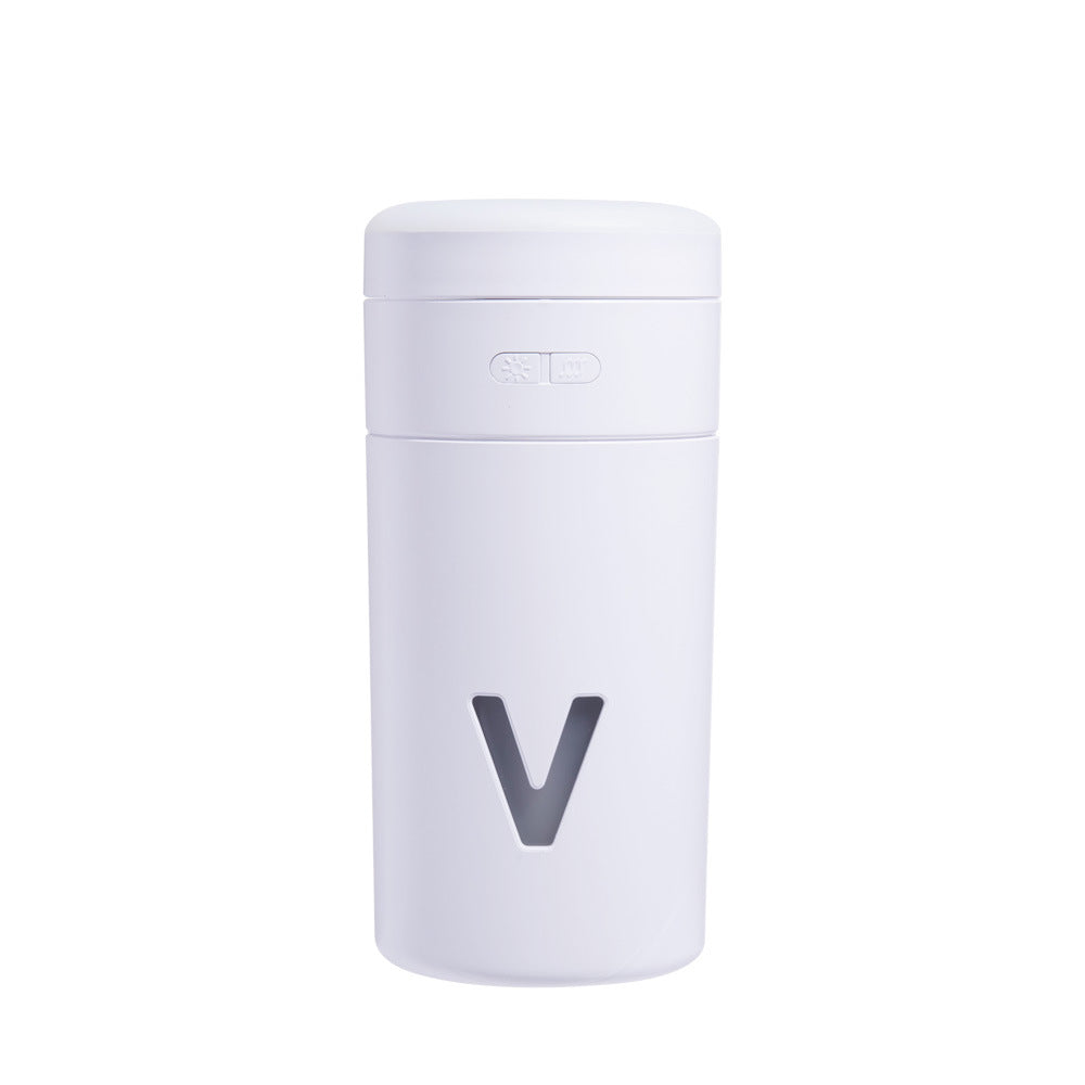 Portable Desk Lamp Humidifier with Mirror and Light