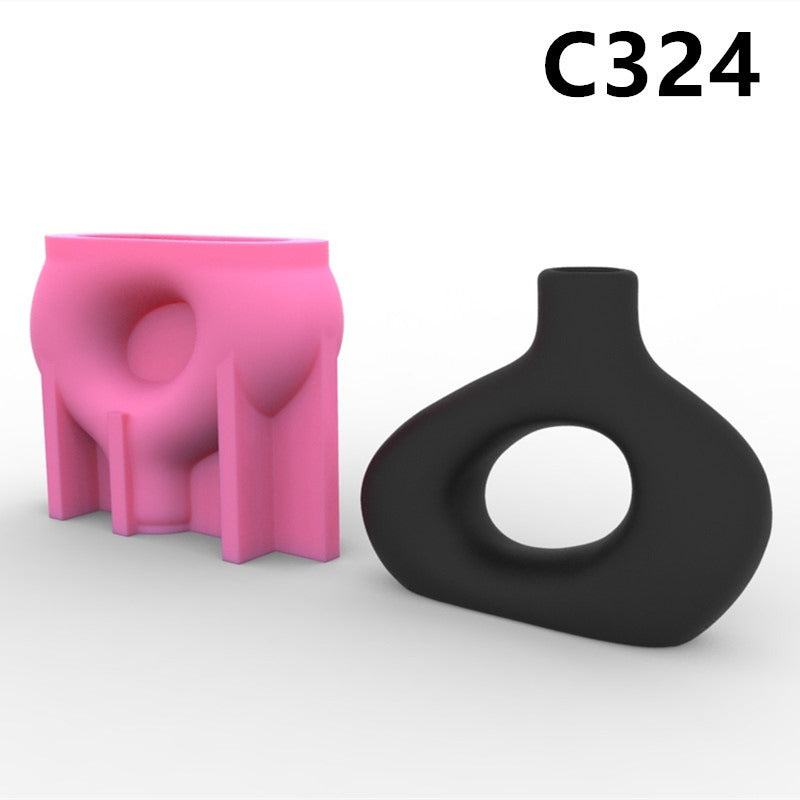 DIY Flower Pot Mold for Unique Twisted Sculptural Pots