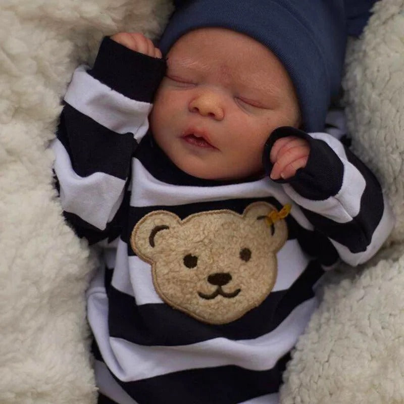 Reborn Baby Doll With Realistic Newborn Skin Details