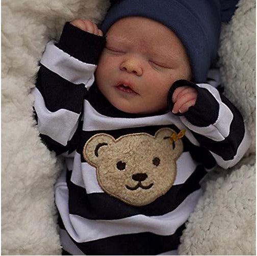 Reborn Baby Doll With Realistic Newborn Skin Details