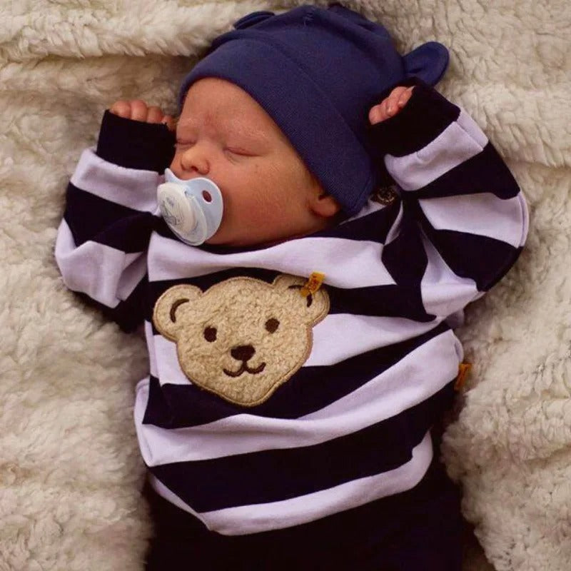 Reborn Baby Doll With Realistic Newborn Skin Details