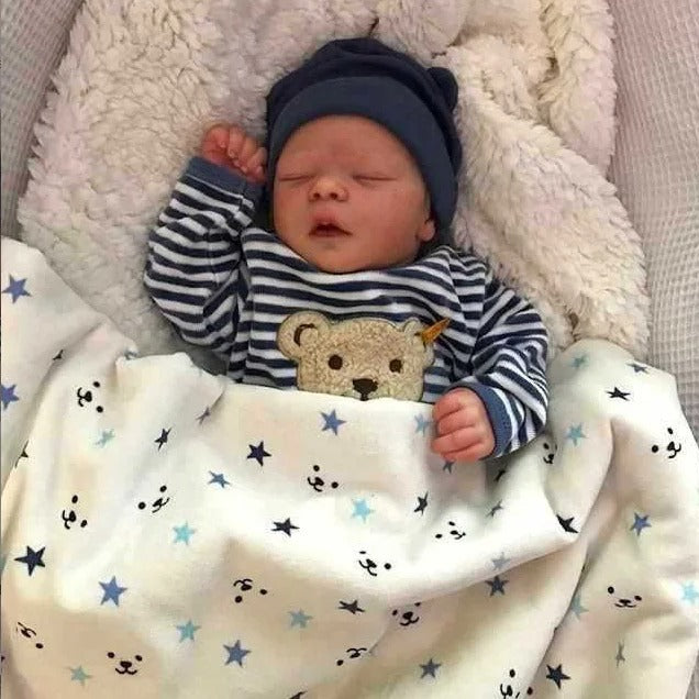 Reborn Baby Doll With Realistic Newborn Skin Details