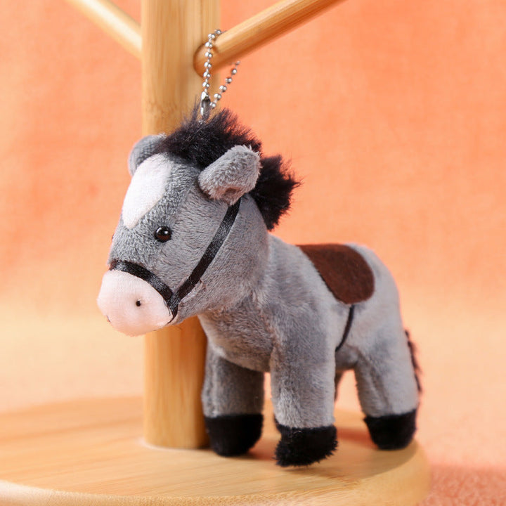 Pony Plush Pendant Bag Charm – Cute Equestrian Accent