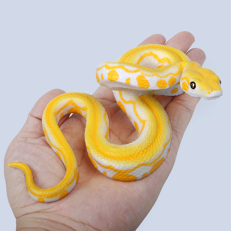 Realistic Python Snake Toy for Wildlife-Inspired Play