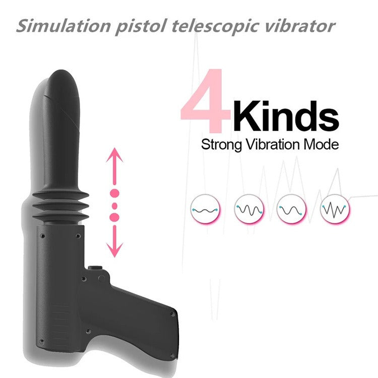Automatic Telescopic Vibrator for Rhythmic Pleasure