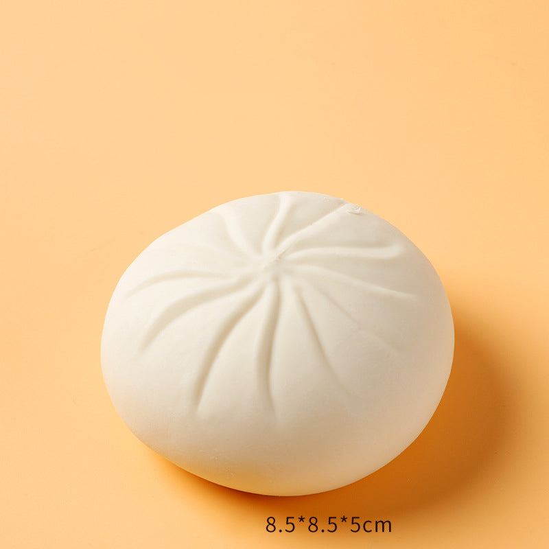 Steamed Bun Fidget Toy With Funny Rebound Surprise