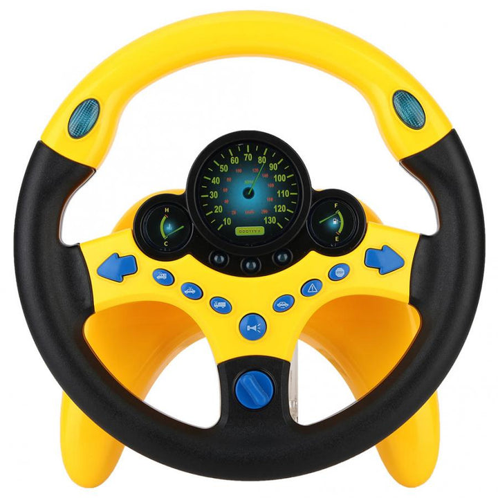 Simulation Steering Wheel Toy for Screen-Free Play