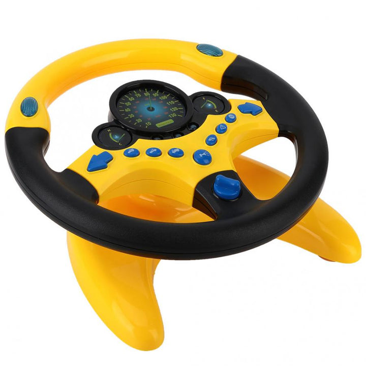 Simulation Steering Wheel Toy for Screen-Free Play