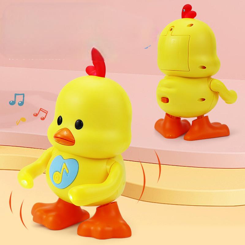 Dancing Musical Duck Toy With Lights for Screen-Free Play