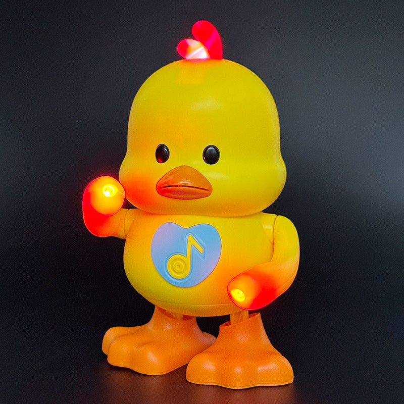 Dancing Musical Duck Toy With Lights for Screen-Free Play