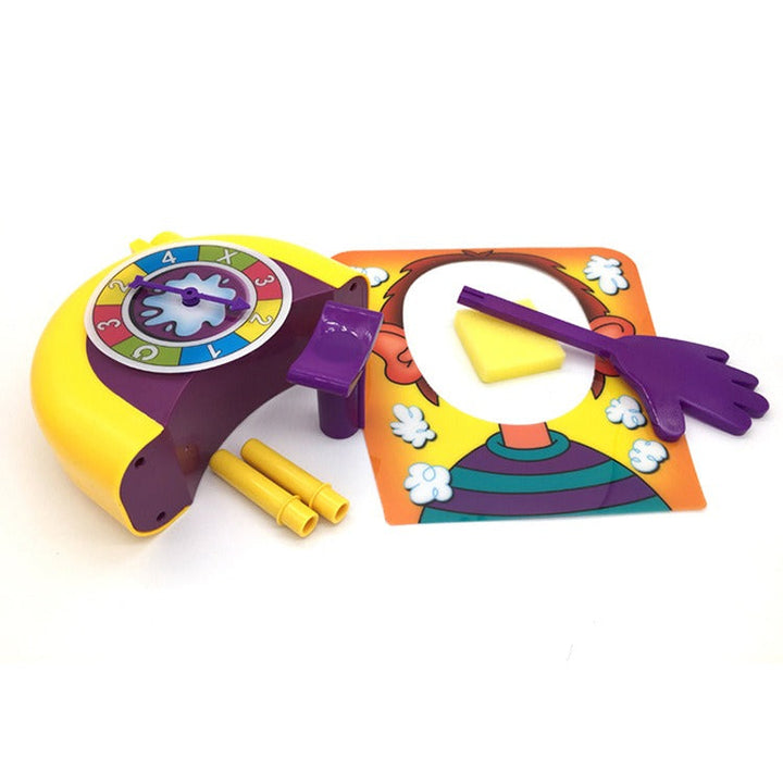 Interactive Cream Smashing Game for Screen-Free Family Fun