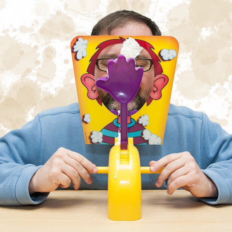 Interactive Cream Smashing Game for Screen-Free Family Fun