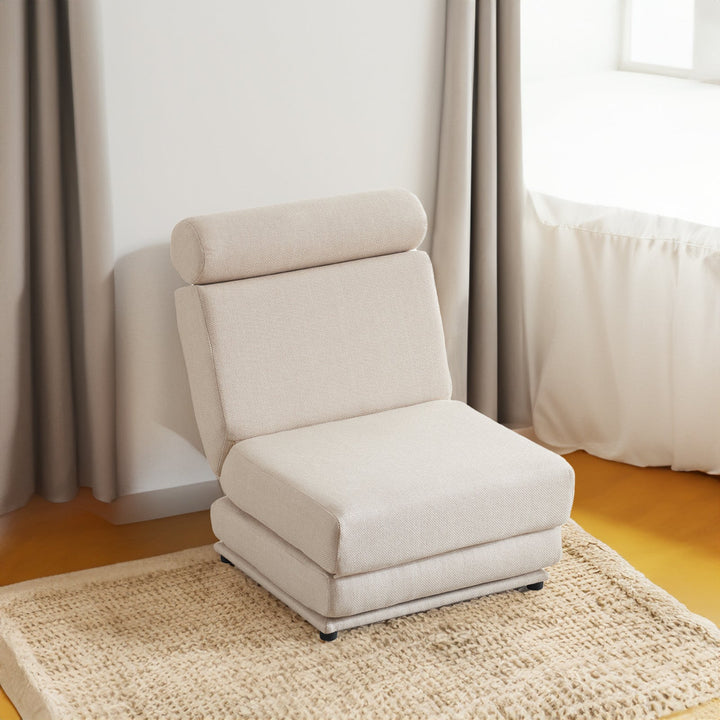 Foldable Single Sofa Bed Chair That Stands Without Wall