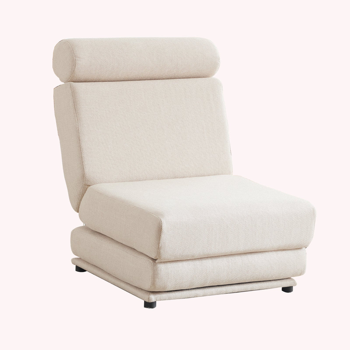 Foldable Single Sofa Bed Chair That Stands Without Wall
