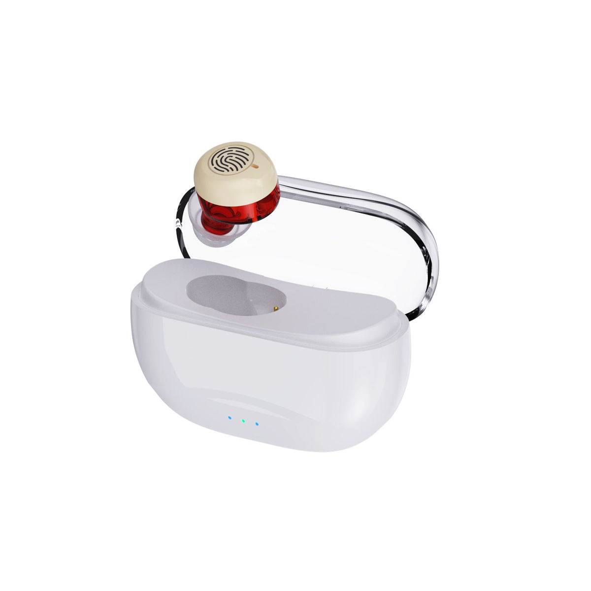 Rechargeable Single Hearing Aid for Seniors & Elderly