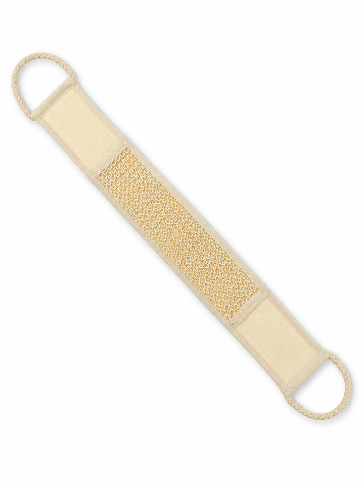 Natural Sisal Exfoliating Back Strap Scrubber