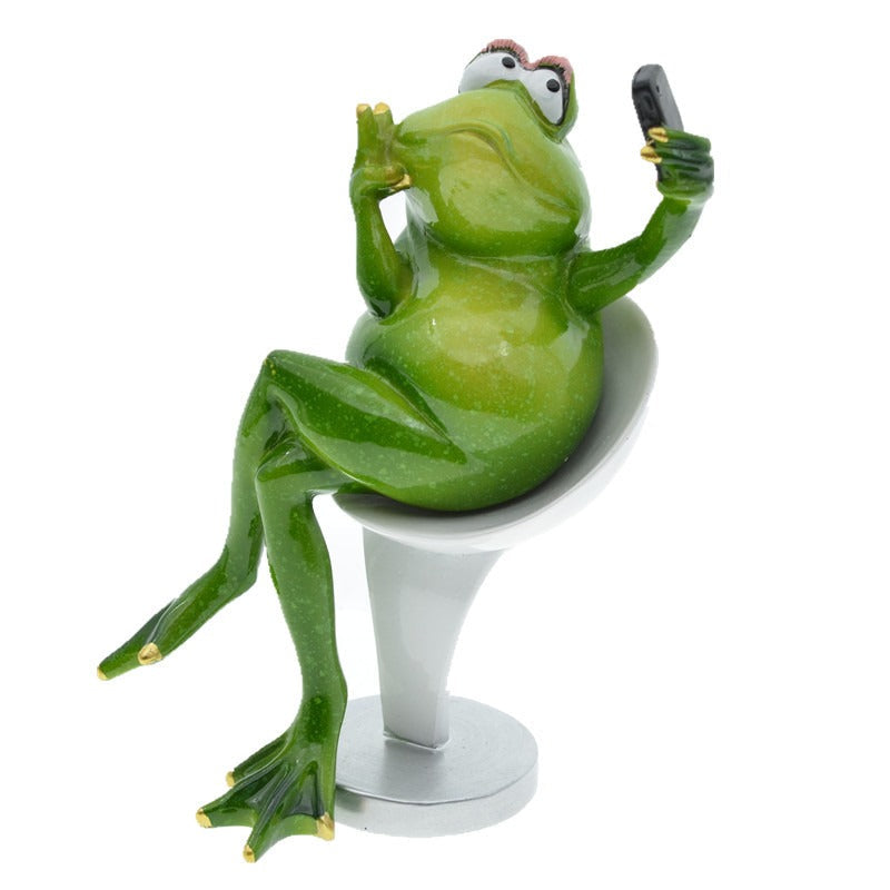 Frog Toilet Ornament That Adds Instant Personality