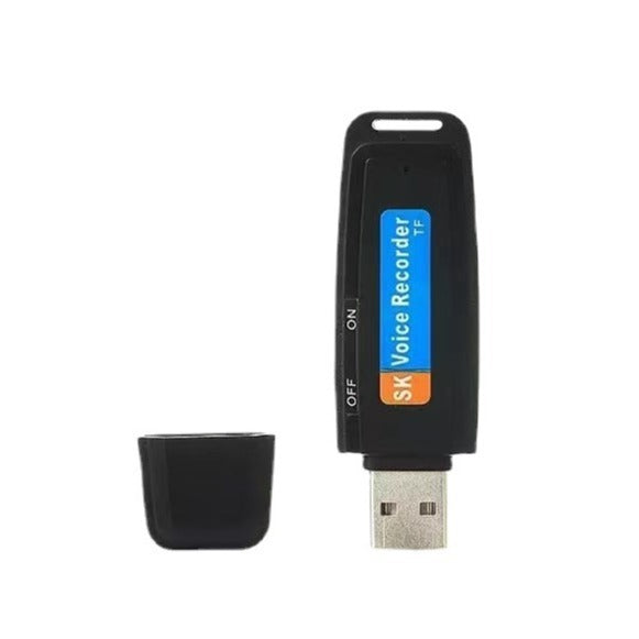 USB Voice Recorder with TF Card Slot & Flash Drive