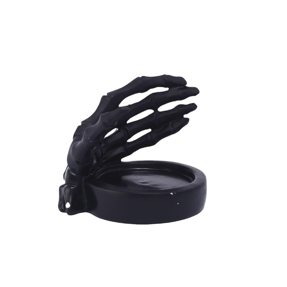 Skeleton Hand Candle Holder for Gothic Tabletop Decor