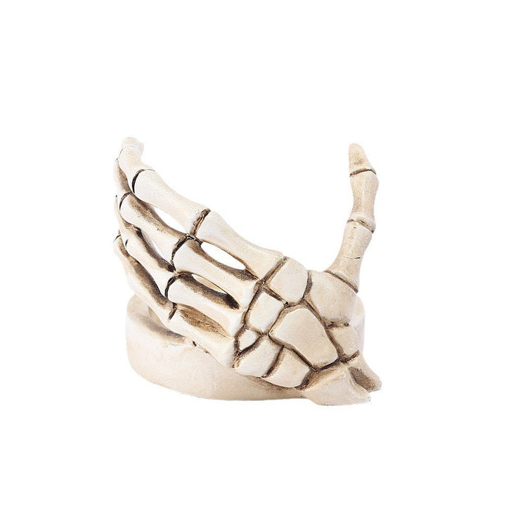 Skeleton Hand Candle Holder for Gothic Tabletop Decor