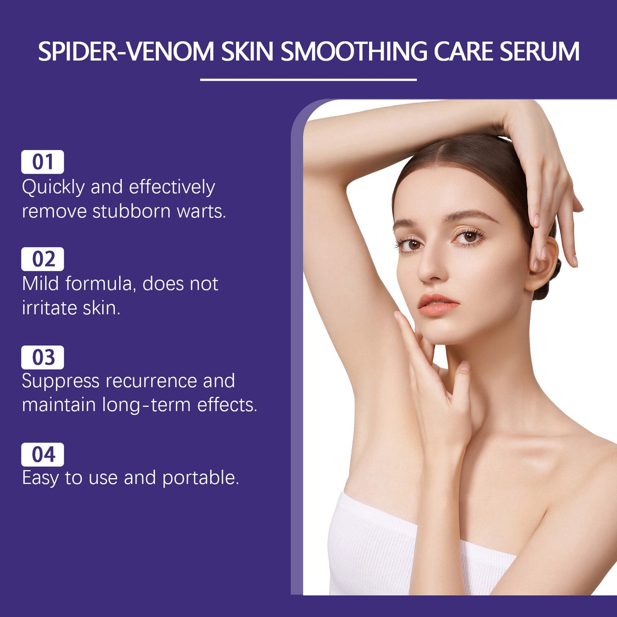 Skin Tag and Wart Serum with Herbal Extracts, 30ml