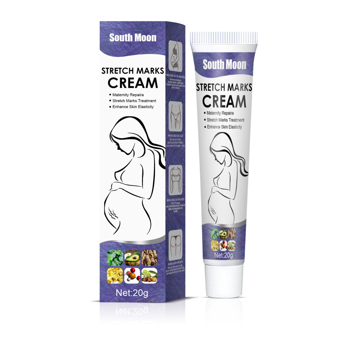 Pregnancy Stretch Mark Cream with Avocado & Vitamin E
