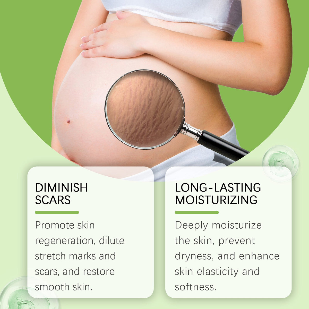 Postpartum Scar Care Serum With Hyaluronic Acid & Vitamin E