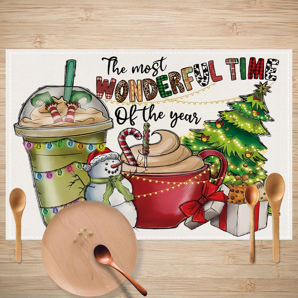 Christmas Placemats for a Cheerful Holiday Dining Table