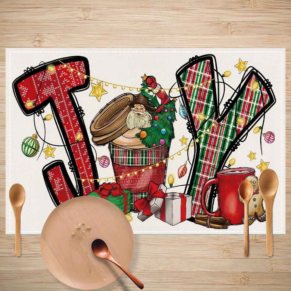 Christmas Placemats for a Cheerful Holiday Dining Table