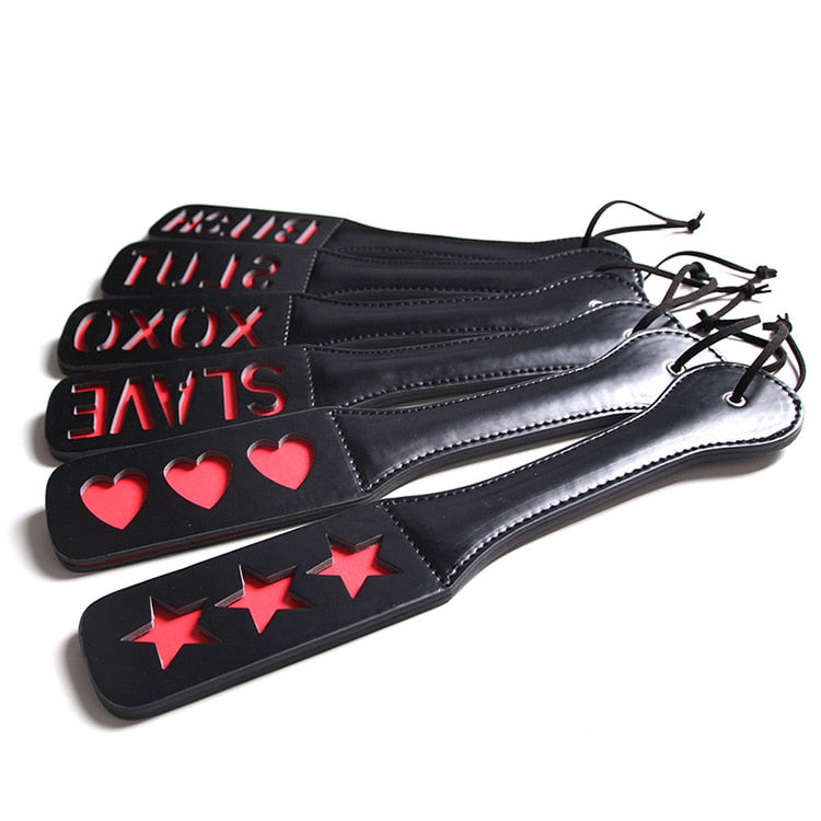 BDSM Paddle Set for Playful, Varied Impact Play Nights