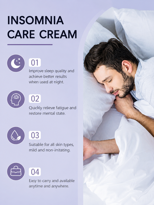 Sleep Cream — Deep Rest & Calm Mornings | 60g Night Cream