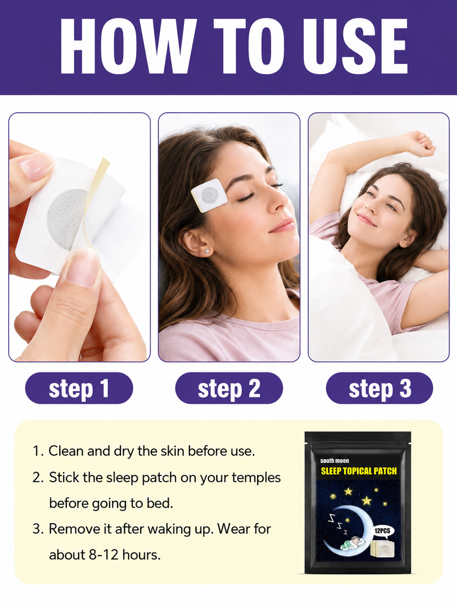 Sleep Patches for Adults | 12 Non-Habit Forming Patches