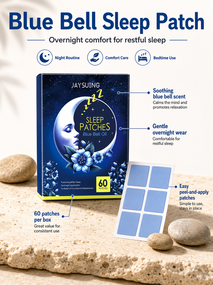 Sleep Patches — Natural Overnight Aromatherapy for Better Rest