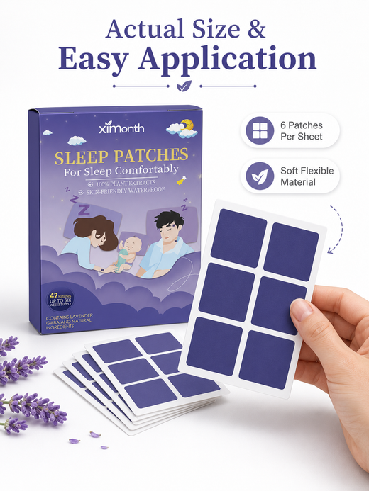 Sleep Patches — Fall Asleep Faster with Plant Extracts