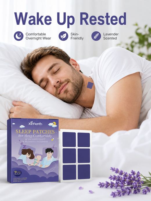 Sleep Patches — Fall Asleep Faster with Plant Extracts