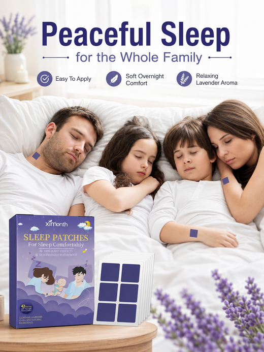 Sleep Patches — Fall Asleep Faster with Plant Extracts