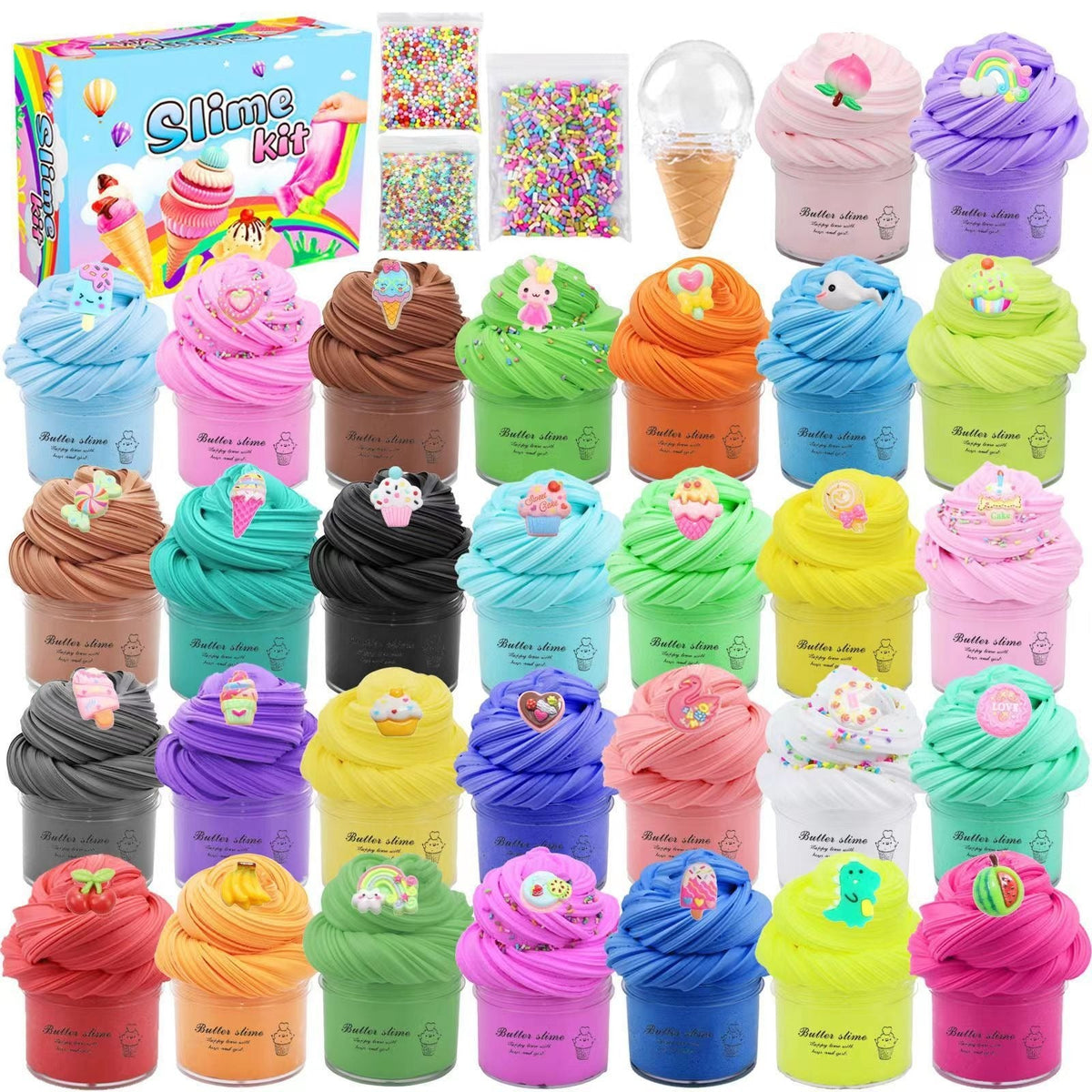 Slime Kit for Sensory Play, Creative Fun & Birthday Gifts