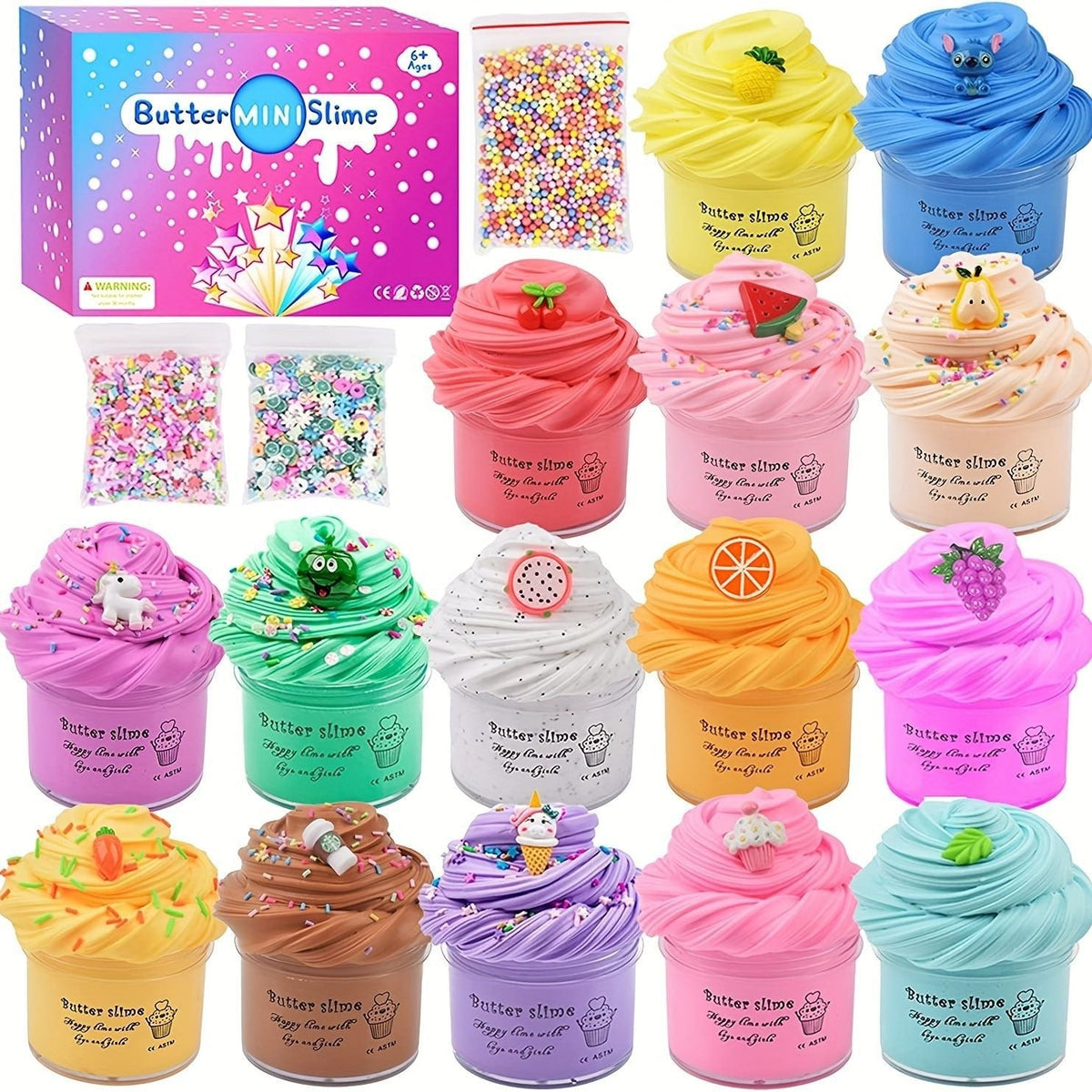 Slime Kit for Sensory Play, Creative Fun & Birthday Gifts