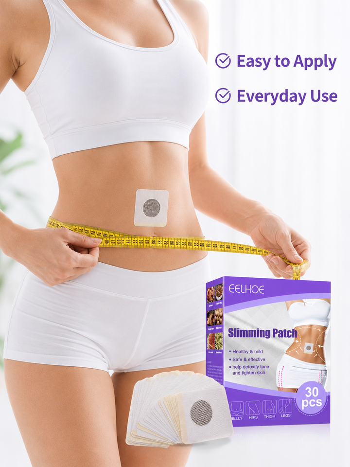 Slimming Patches — Herbal Detox & Firming, 30‑Day Supply