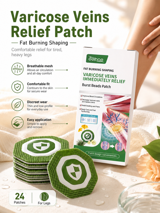 Slimming Vein Patch — Immediate Relief from Varicose Veins