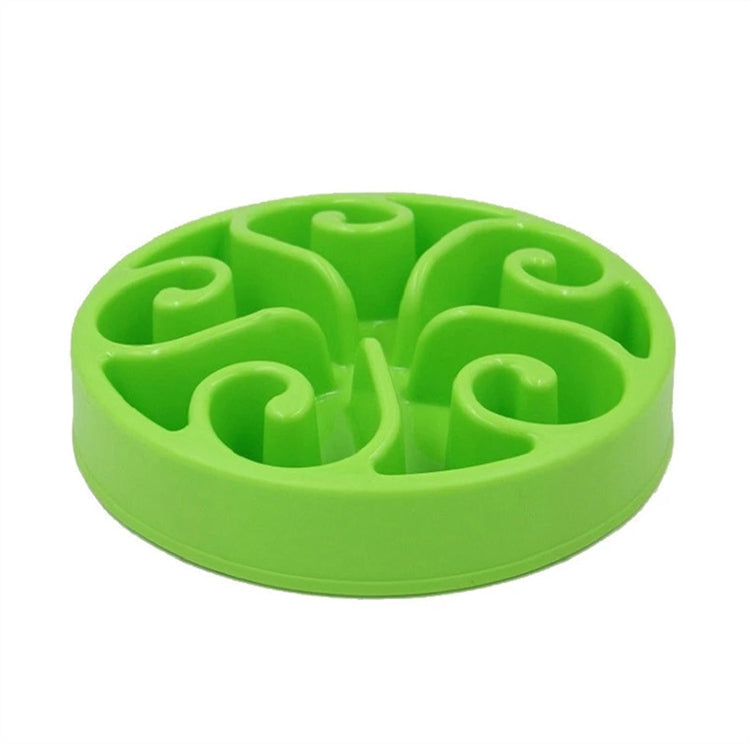 Slow Feed Dog Bowl with Maze Ridges for Fast Eaters
