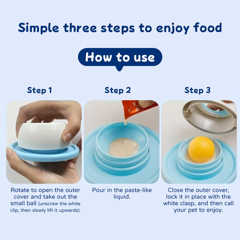 Slow Feeder Lick Mat for Dogs & Cats | Calm Feeding