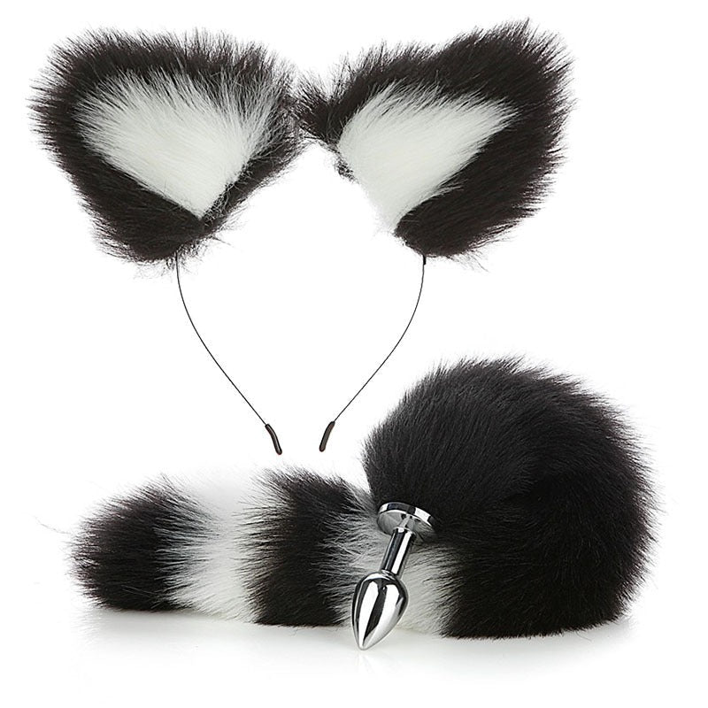 Fox Tail Plug Set for Coordinated Cosplay Styling