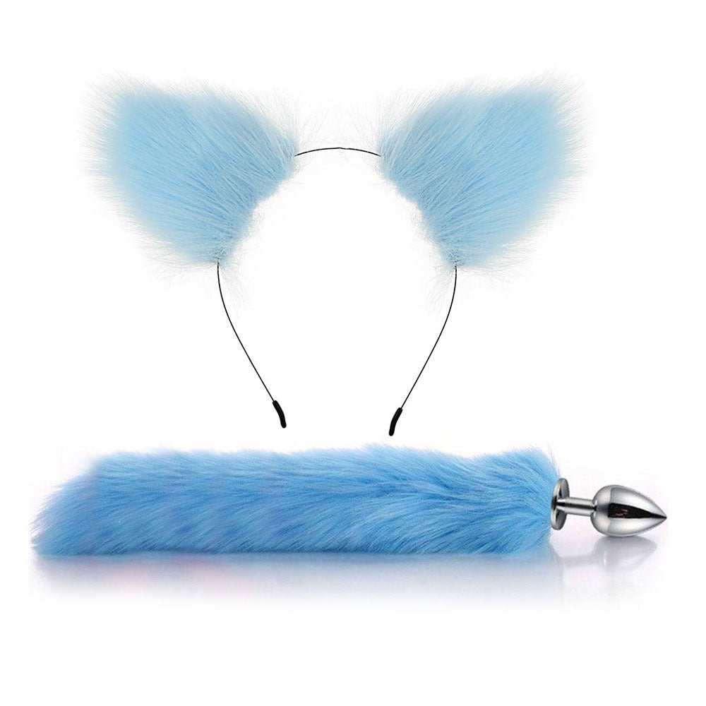 Fox Tail Plug Set for Coordinated Cosplay Styling