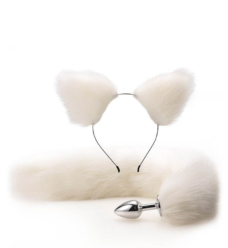 Fox Tail Plug Set for Coordinated Cosplay Styling